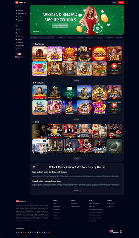OnLuck Casino Review (2023) Claim Exclusive Bonuses .